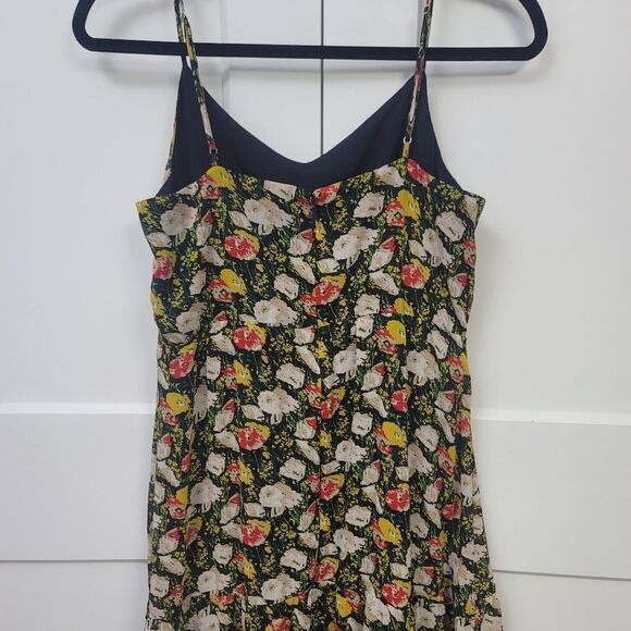 J.CREW Mercantile Sweet Pea Tiered Floral Chiffon Maxi Dress, Size 6 - Picture 10 of 10